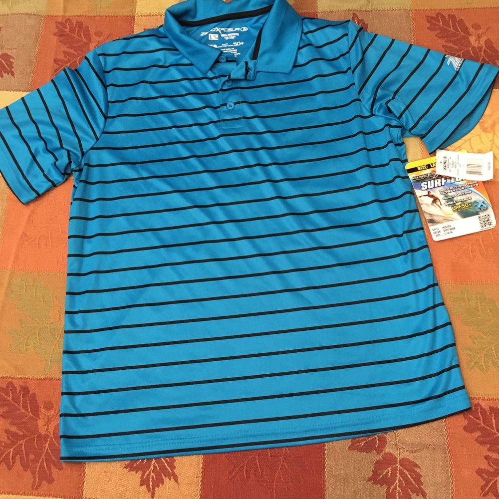 Boys ZeroXposur sun protection tee shirt